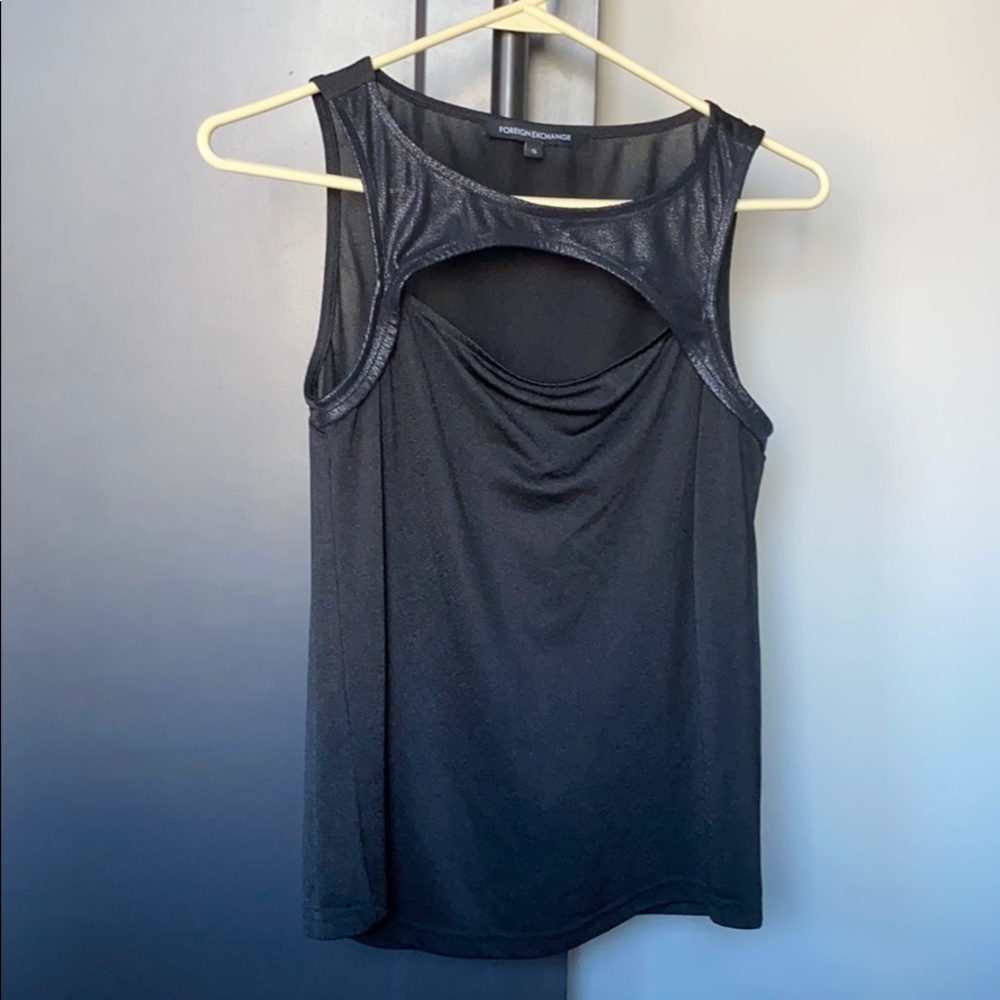 Dressy, black tank